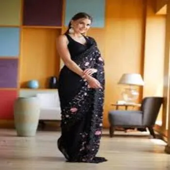 Fashionista Elite Embroidery Sarees 