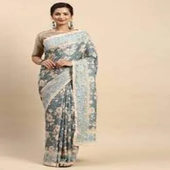 Designer Elite Embroidery Sarees