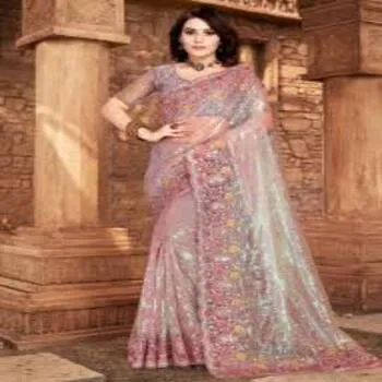 Elegant Look Elite Embroidery Sarees