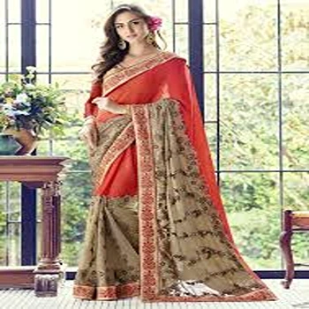 Exclusive New Pattern Elite Embroidery Saree