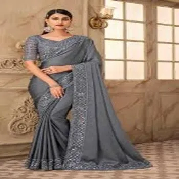 New Elite Embroidery Sarees