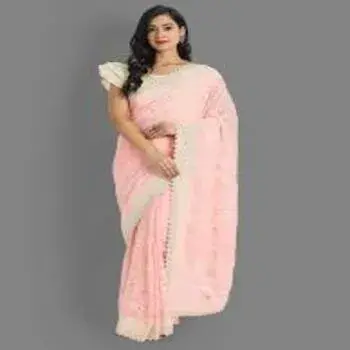 Elite Embroidery Sarees For Ladies