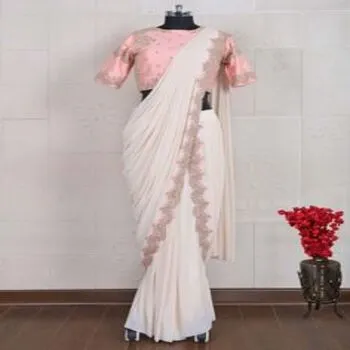 New Chic Elite Embroidery Sarees