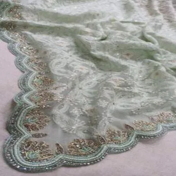 Stylish Elite Embroidery Sarees