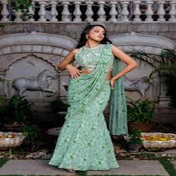 Skin Friendly Elite Embroidery Saree