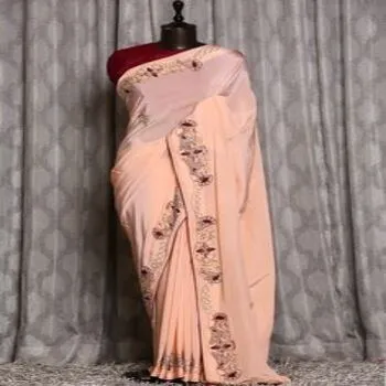 New Fashionista Elite Embroidery Sarees