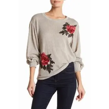 Fancy Embroidered Sweatshirt