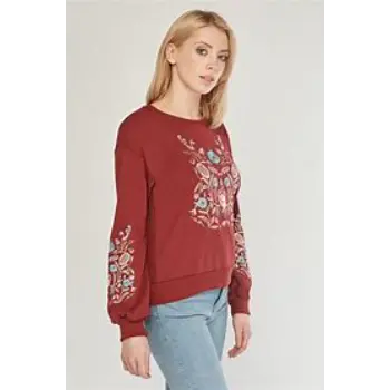 Latest Embroidered Sweatshirt