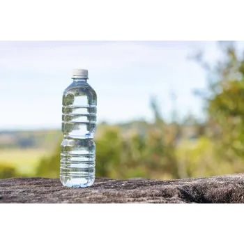 Solid Empty Mineral Water Bottle