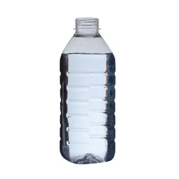 Finishing Fine Empty Mineral Water Bottle