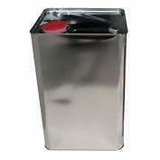 Empty Tin Oil Can