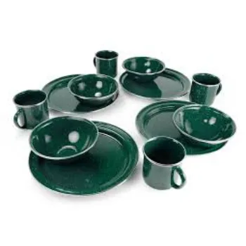 Green Enamelware