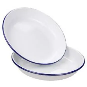 Plain Round Enamelware