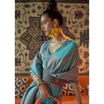 Breathable Ethnic Woven Sarees