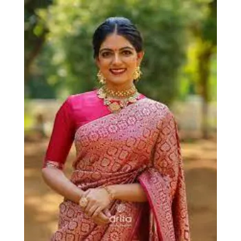 Designed  Ethnic Woven Sarees