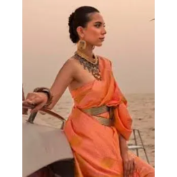 Stitched Ethnic Woven Sarees