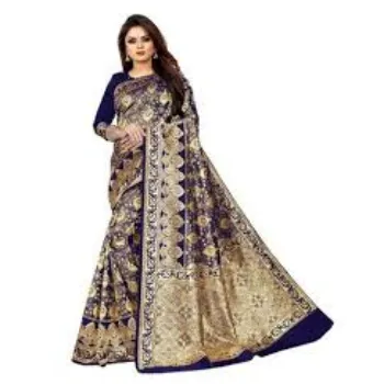 Attractive Look Ethnic Woven Saree