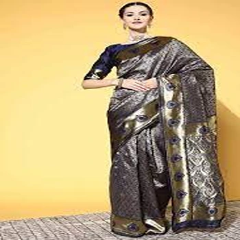 Aesthetic Ethnic Woven Saree