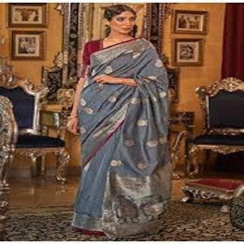 Fancy Modern Ethnic Woven Saree