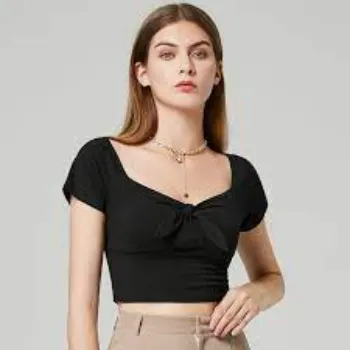 Black Fancy Tops