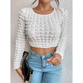 Fancy White Top For Women
