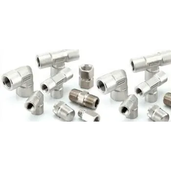 Ferrule Tube Fittings  Silver  Color 