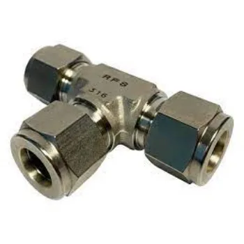 Ferrule Tube Fittings Silver Color 