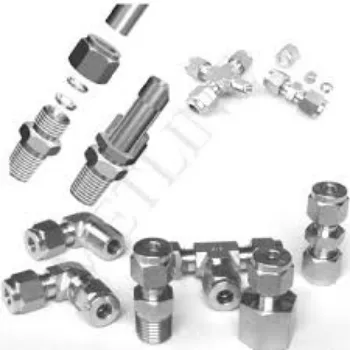 Ferrule Tube Fittings Silver  Color 