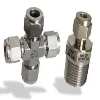 EN8 Stainless Steel Ferrule Tube Fitting 