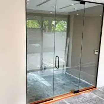 Frame Less Automatic Sliding Glass Door