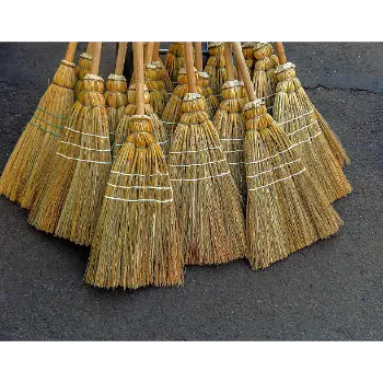 Reuseable Fiber Broom