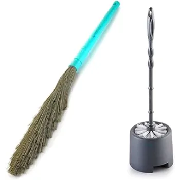 Multi color Fiber Broom