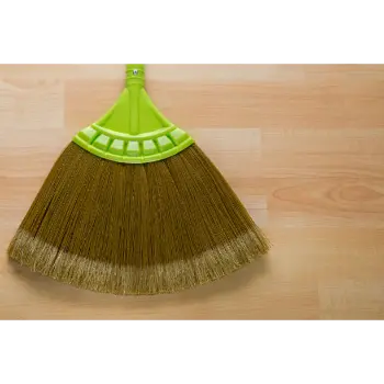 Fine Finished Fiber Broom