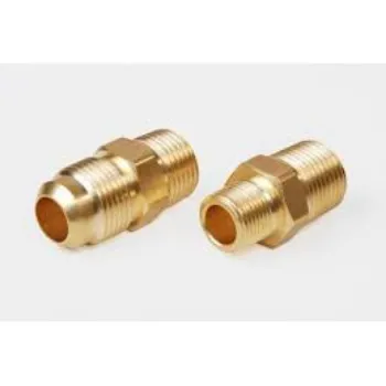 Flare Fittings Golden Color 