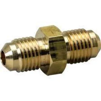 Flare Fittings Golden Color 