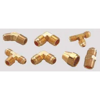 Flare Fittings Golden Color 