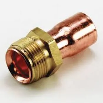 Flare Fittings Golden Color