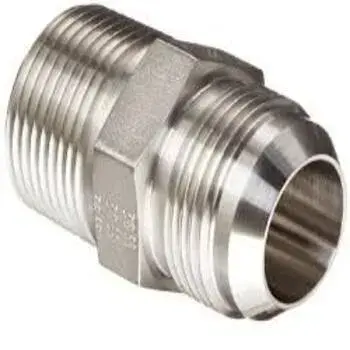 Round Silver  Flare Fittings