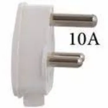 Power Coated Flat Pin Plug