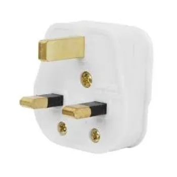 Fine Finished, Flat Pin Plug