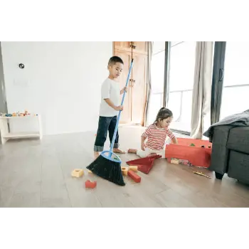 Fine Finished Floor Broom