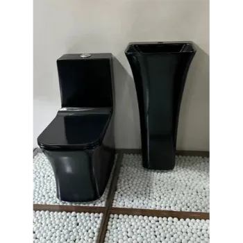Coated Floor Mounted Toilets