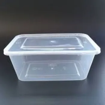 Transparent Disposable Plastic Food Container