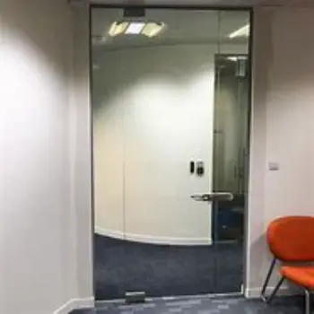 Solid Frameless Glass Doors