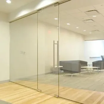 Polished Frameless Glass Doors