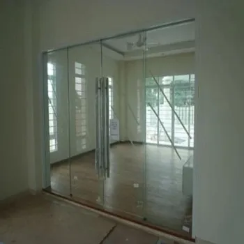 Plain Frameless Glass Doors