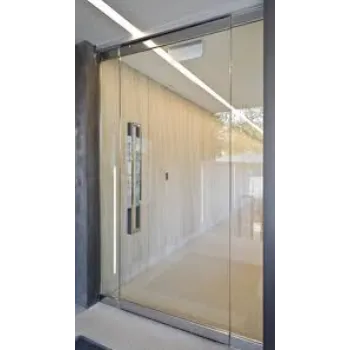 Polished Frameless Glass Doors