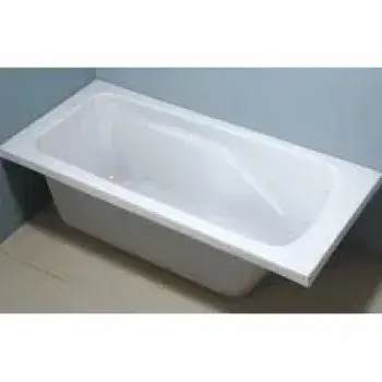 White, FRP Bath Tub