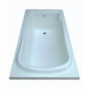 FRP Bath Tub White Color 