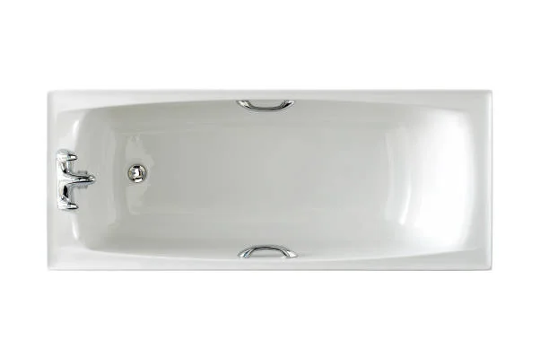 White Plain FRP Jacuzzi Tub